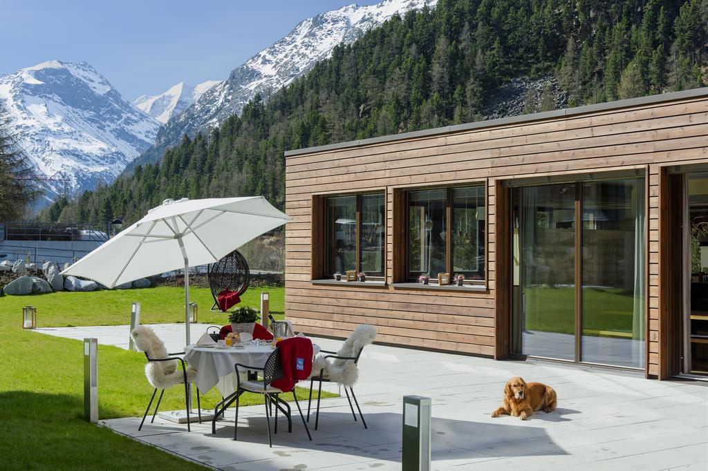 Hotel Palue Pontresina Ngoại thất bức ảnh